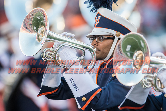 North Carolina at Illinois Fighting Illini, Saturday, September 10, 2016 - Marching Illini Photos