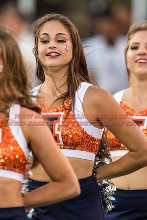North Carolina at Illinois Fighting Illini, Saturday, September 10, 2016 - Marching Illini Photos