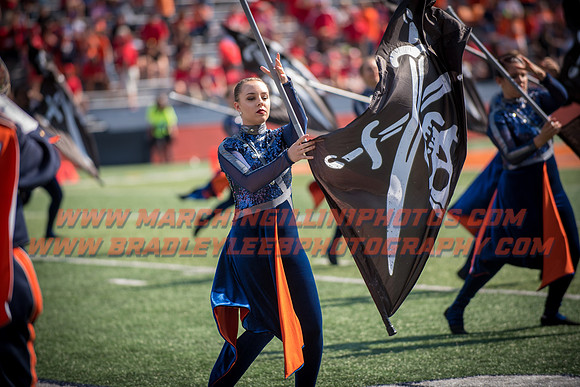 Rutgers Scarlett Knights at Illinois Fighting Illini, Saturday, October 14, 2017 - Marching Illini Photos