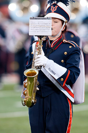 Northwestern Wildcats at Illinois Fighting Illini, Saturday, November 30, 2013 - Marching Illini Photos