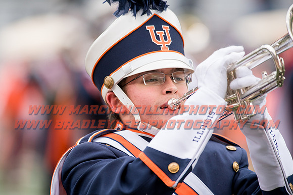 Iowa at Illinois, Saturday, November 19, 2016 - Marching Illini Photos