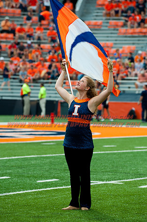 Texas State at Illinois, Saturday, September 20, 2014 - Marching Illini Photos