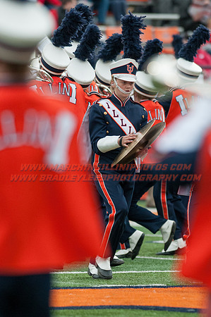 Nebraska at Illinois Oct. 3, 2015 - MI Drum Line 013
