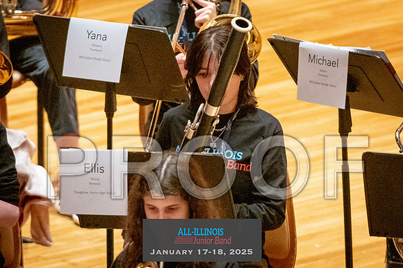 2025 All-Illinois Junior Band January 17-18, 2025