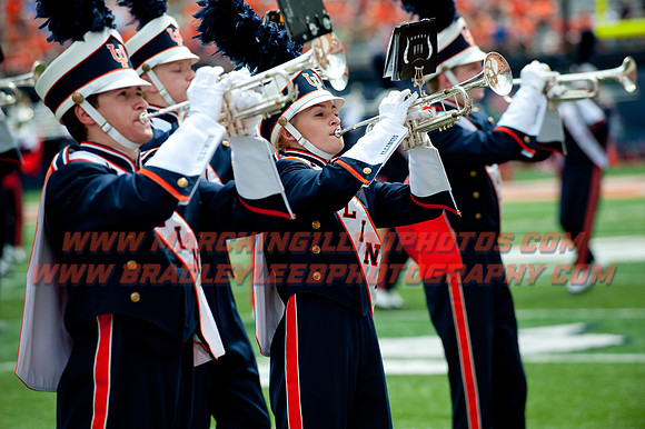 Youngstown State at Illinois, Saturday, August 30, 2014 - Marching Illini Photos