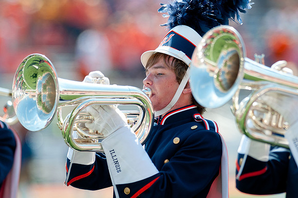 Cincinnati Bearcats at Illinois Fighting Illini, Saturday, September 7, 2013 - Marching Illini Photos