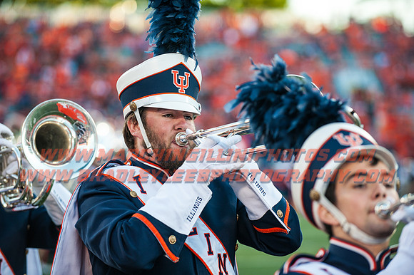 North Carolina at Illinois Fighting Illini, Saturday, September 10, 2016 - Marching Illini Photos