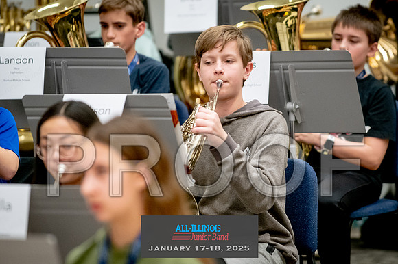 2025 All-Illinois Junior Band January 17-18, 2025