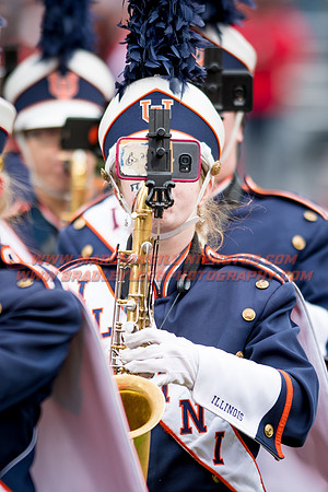 Wisconsin Badgers at Illinois Fighting Illini, Saturday, October 28, 2017 - Marching Illini Photos