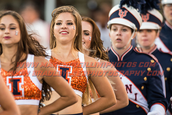 North Carolina at Illinois Fighting Illini, Saturday, September 10, 2016 - Marching Illini Photos