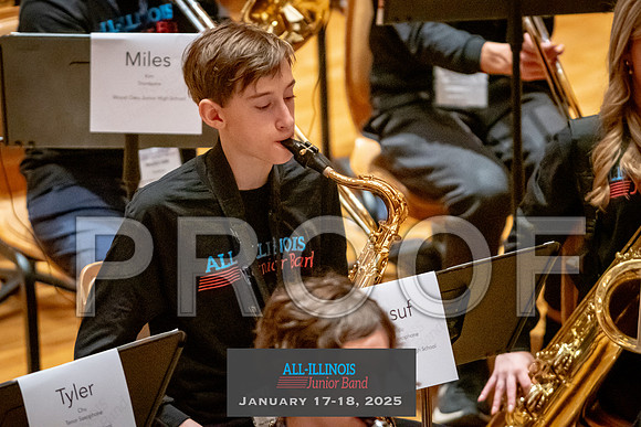 2025 All-Illinois Junior Band January 17-18, 2025