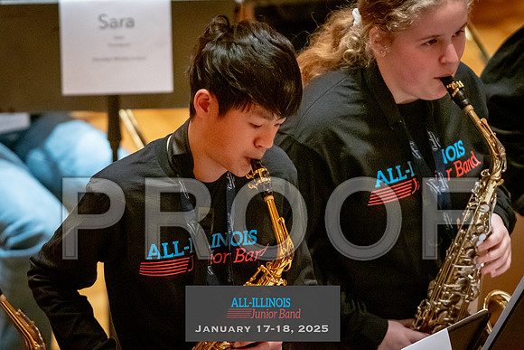 2025 All-Illinois Junior Band January 17-18, 2025