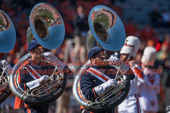 Purdue Boilermakers at Illinois Fighting Illini, Saturday, October 8, 2016 - Marching Illini Photos