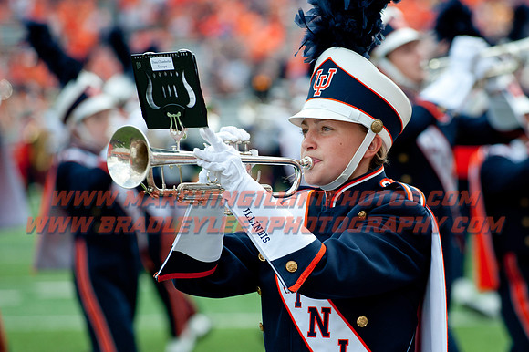 Youngstown State at Illinois, Saturday, August 30, 2014 - Marching Illini Photos