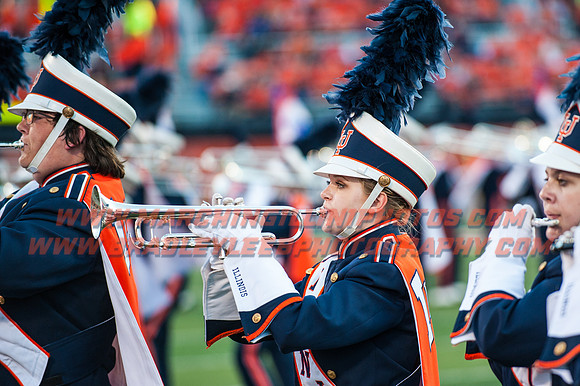 North Carolina at Illinois Fighting Illini, Saturday, September 10, 2016 - Marching Illini Photos