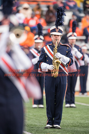 Iowa at Illinois, Saturday, November 19, 2016 - Marching Illini Photos