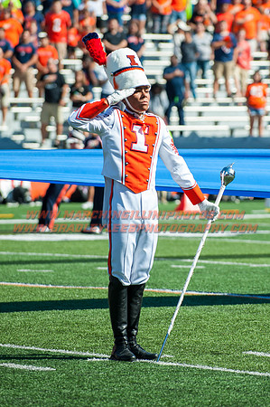 Western Michigan Broncos at Illinois Fighting Illini, Saturday, September 17, 2016 - Marching Illini Photos