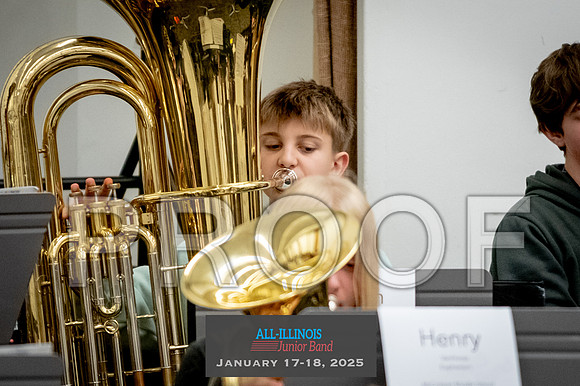2025 All-Illinois Junior Band January 17-18, 2025