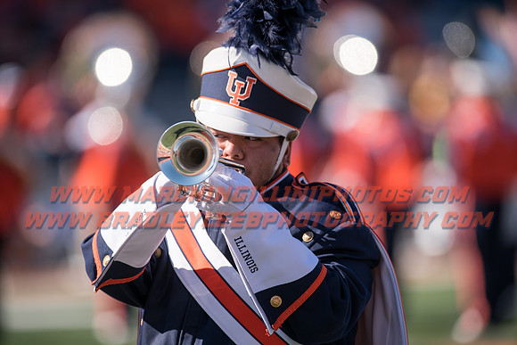 Purdue Boilermakers at Illinois Fighting Illini, Saturday, October 8, 2016 - Marching Illini Photos