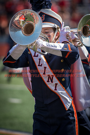 Rutgers Scarlett Knights at Illinois Fighting Illini, Saturday, October 14, 2017 - Marching Illini Photos