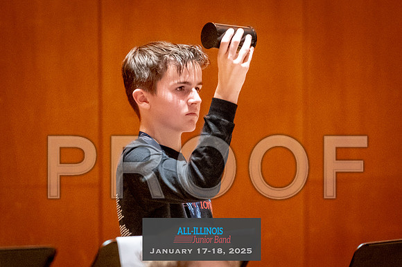 2025 All-Illinois Junior Band January 17-18, 2025