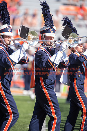 Western Michigan Broncos at Illinois Fighting Illini, Saturday, September 17, 2016 - Marching Illini Photos