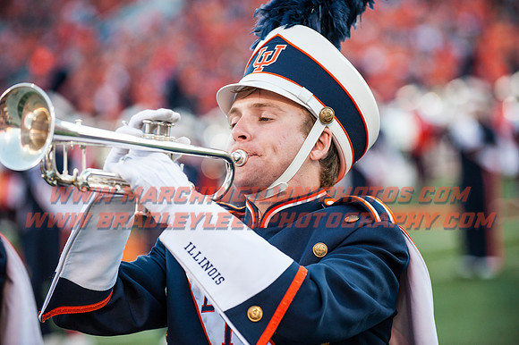 North Carolina at Illinois Fighting Illini, Saturday, September 10, 2016 - Marching Illini Photos