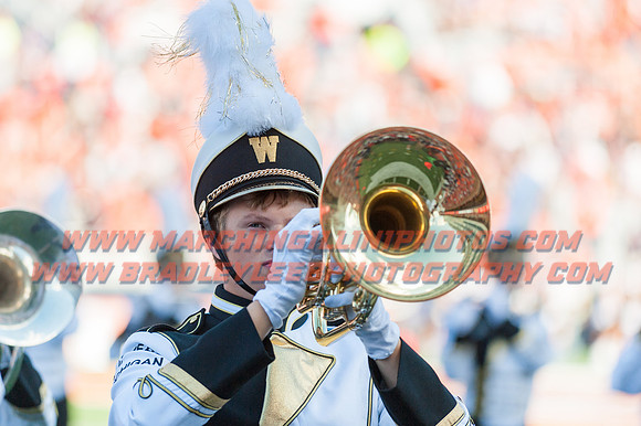 Western Michigan Broncos at Illinois Fighting Illini, Saturday, September 17, 2016 - Marching Illini Photos