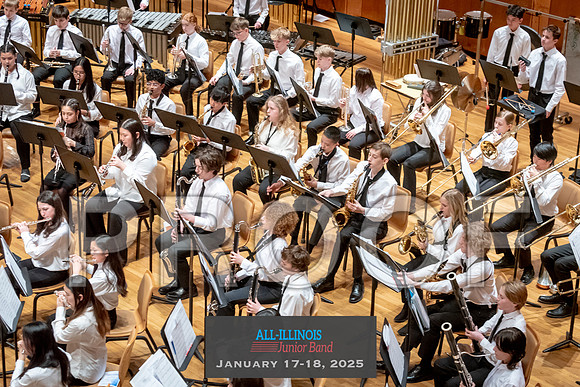 2025 All-Illinois Junior Band January 17-18, 2025