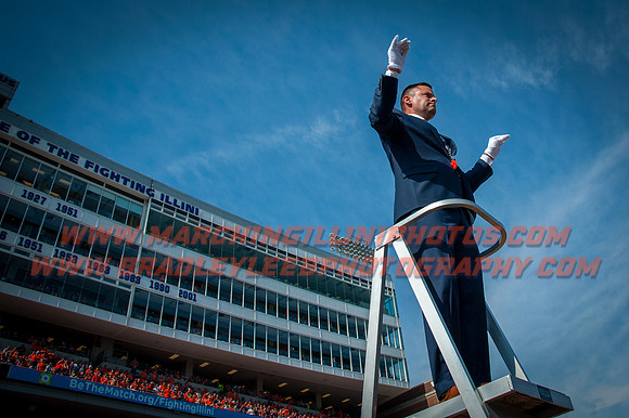 Rutgers Scarlett Knights at Illinois Fighting Illini, Saturday, October 14, 2017 - Marching Illini Photos