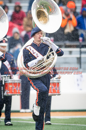 Wisconsin Badgers at Illinois Fighting Illini, Saturday, October 28, 2017 - Marching Illini Photos