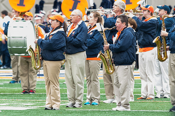 Wisconsin at Illinois, Saturday, Oct. 24, 2015 - Marching Illini Photos