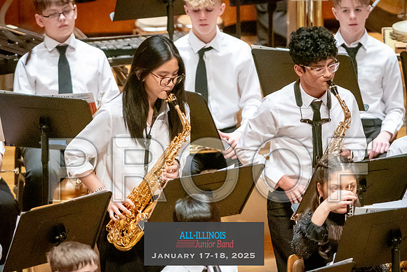 2025 All-Illinois Junior Band January 17-18, 2025