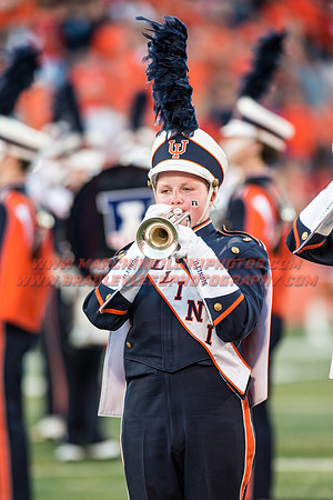 North Carolina at Illinois Fighting Illini, Saturday, September 10, 2016 - Marching Illini Photos