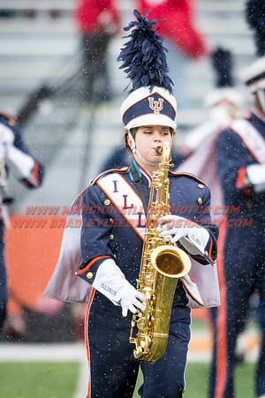 Wisconsin Badgers at Illinois Fighting Illini, Saturday, October 28, 2017 - Marching Illini Photos