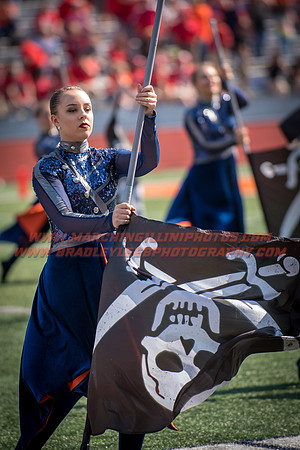 Rutgers Scarlett Knights at Illinois Fighting Illini, Saturday, October 14, 2017 - Marching Illini Photos