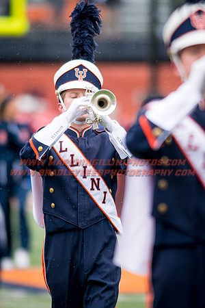 Wisconsin Badgers at Illinois Fighting Illini, Saturday, October 28, 2017 - Marching Illini Photos