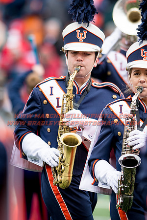 Wisconsin Badgers at Illinois Fighting Illini, Saturday, October 28, 2017 - Marching Illini Photos