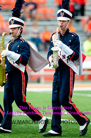Texas State at Illinois, Saturday, September 20, 2014 - Marching Illini Photos