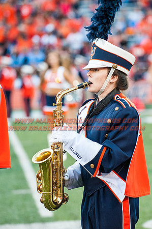 North Carolina at Illinois Fighting Illini, Saturday, September 10, 2016 - Marching Illini Photos