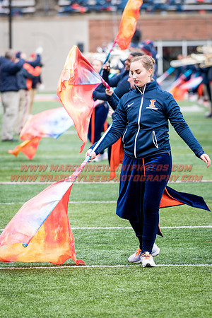 Wisconsin Badgers at Illinois Fighting Illini, Saturday, October 28, 2017 - Marching Illini Photos