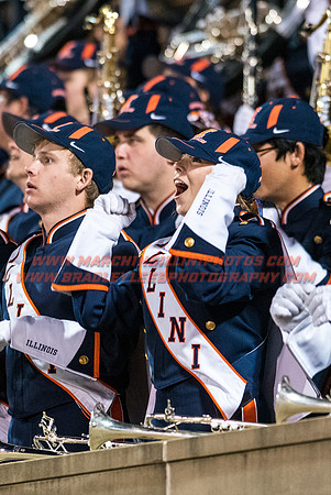North Carolina at Illinois Fighting Illini, Saturday, September 10, 2016 - Marching Illini Photos