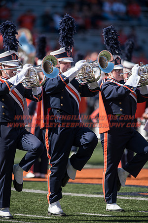 Purdue Boilermakers at Illinois Fighting Illini, Saturday, October 8, 2016 - Marching Illini Photos