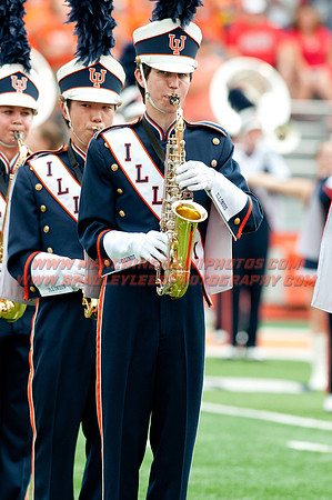Youngstown State at Illinois, Saturday, August 30, 2014 - Marching Illini Photos