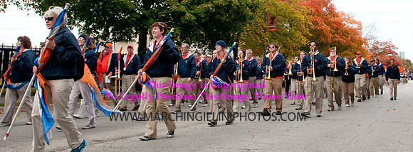 Michigan State Spartans at Illinois Fighting Illini, Saturday, October 26, 2013 - Marching Illini Photos