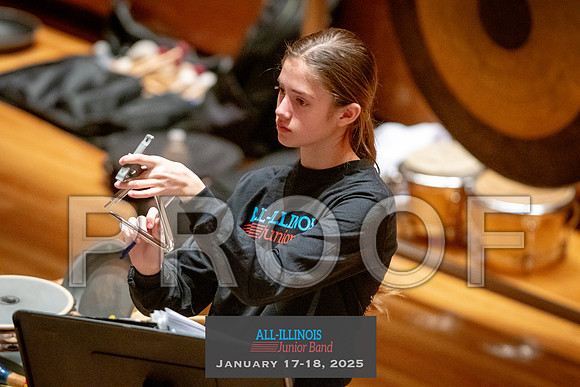 2025 All-Illinois Junior Band January 17-18, 2025