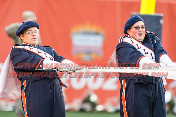 North Carolina at Illinois Fighting Illini, Saturday, September 10, 2016 - Marching Illini Photos