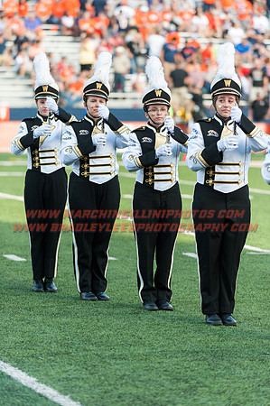 Western Michigan Broncos at Illinois Fighting Illini, Saturday, September 17, 2016 - Marching Illini Photos