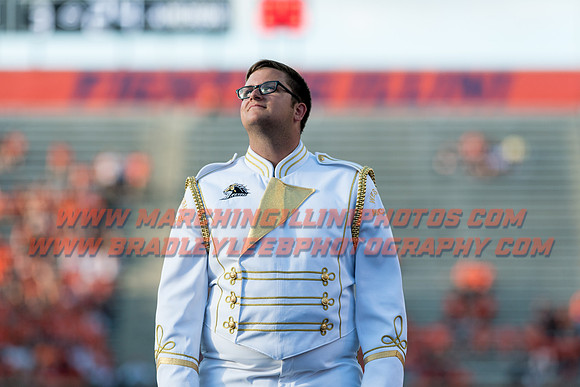 Western Michigan Broncos at Illinois Fighting Illini, Saturday, September 17, 2016 - Marching Illini Photos