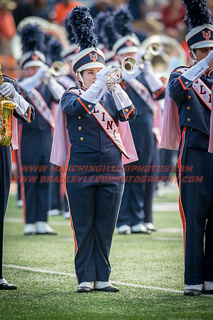 Rutgers Scarlett Knights at Illinois Fighting Illini, Saturday, October 14, 2017 - Marching Illini Photos